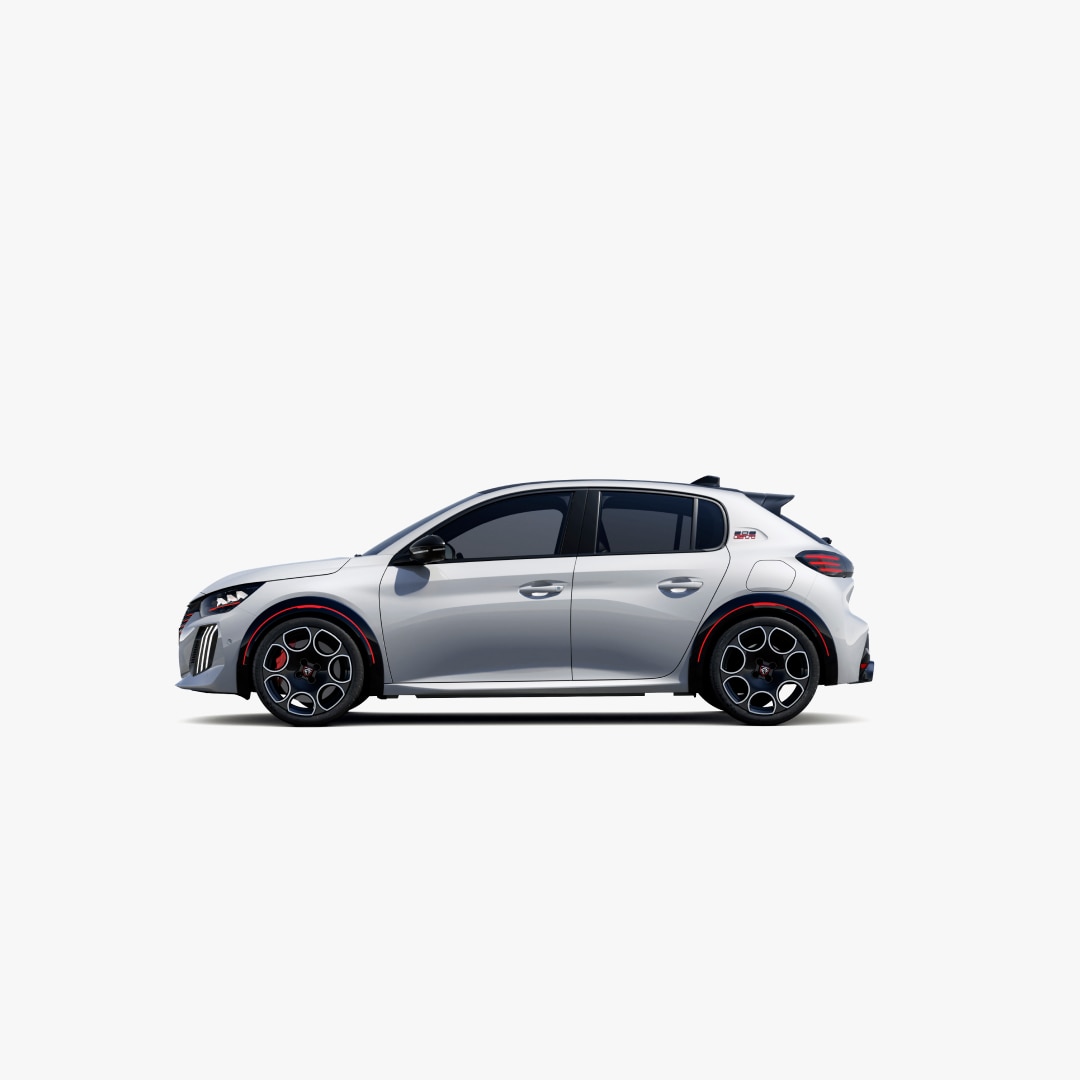 E-208 GTi profile view